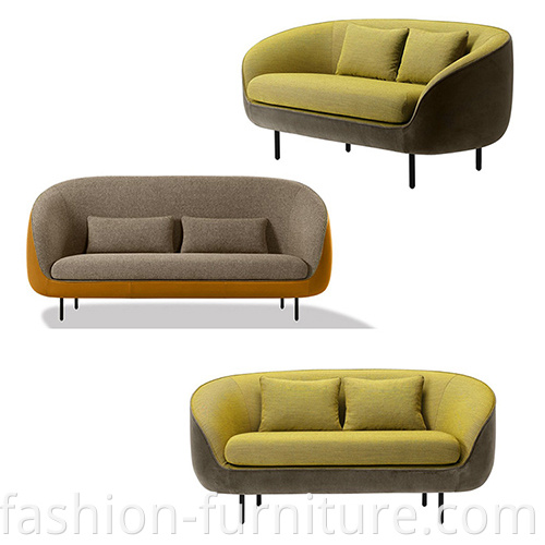 Fabric Two Seater Sofa